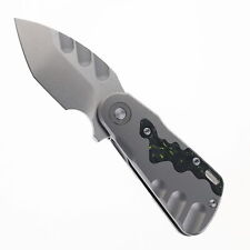 Two Sun Folding Knife Titanium/Carbon Fiber Handle M390 TS512-M390-CF-Sand picture