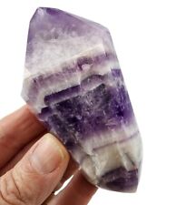 Amethyst Chevron Crystal Polished Wand Brazil 104 grams picture