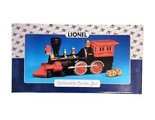 Enesco Lionel Train Yankee Steam Locomotive Red & Black 1865 Cookie Jar 19” Long picture