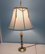 Baldwin Brass Colonial Candlestick Electric Lamp, excellent condition picture