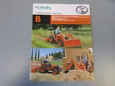 Kubota B7410 B7510 B7610 B7800 B2410 B2710 B2910 Tractor Sales Brochure 18 Page picture