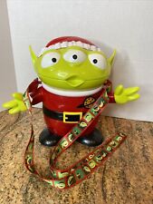 Disney Toy Story Christmas Holiday Alien Santa Popcorn Bucket Disneyland New picture