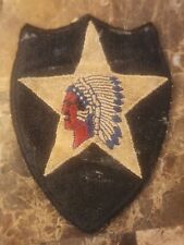 Vintage WW2 Korean War US Army 2nd Infantry Division Patch SHIP FREE 2 USA ONLY picture
