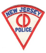 Civil Defense Patch:  New Jersey Police (Aux) - 3 1/2