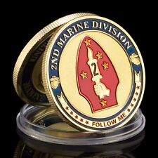 Marine 2nd Division Challenge Coin picture