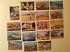 Vintage South Africa Postcards Zulu Girls Ndebele Tribe Cape Town Lot Of 18 NOS picture