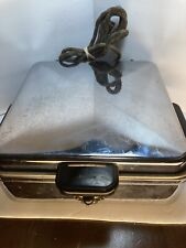 Vintage 1950's Mid Century Sunbeam Waffle Iron Maker Model W-2 Tested Working picture