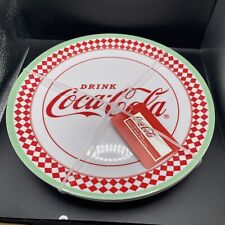 Genuine Coca-Cola Gibson Melamine Dinner Plates 10.5