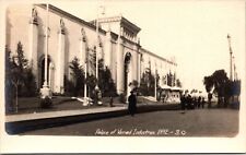 VINTAGE POSTCARD THE 1915 PAN-PACIFIC INTL EXPO PALACE OF VARIED INDUSTRIES RPPC picture