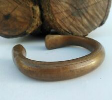 Extremely Rare Ancient Style Viking Bronze Bracelet Snake Heads Heavy Old picture