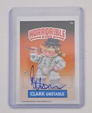 Horrorible Kids Malcolm McDowell Celebrity Autograph Card Clark Unstable 17/50 picture
