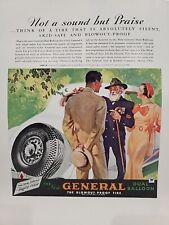 1934 General Tires Fortune Magazine Print Ad Civil War Veteran Uniform Color picture