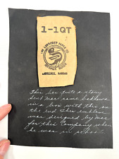 MEGA RARE 1920's Lawrence Paper Jayhawk Boxes KU history WOW picture