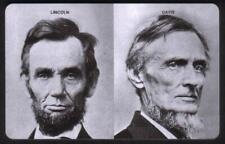 Civil War Presidents: Abraham Lincoln & Jefferson Davis On One Card Phone Card picture