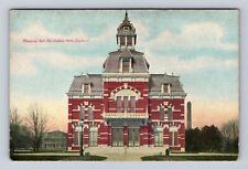 Dayton OH-Ohio, National Soldiers Home Memorial Hall, Vintage Souvenir Postcard picture