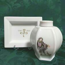 Meissen Tea Caddy & Plate, 300th Anniversary Limited Edition picture