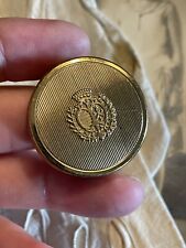 Vintage Du Barry Richard Hudnut Gold Tone Cosmetics Rouge Compact with Mirror picture