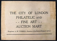 HTF Antique 1870s Blank LONDON Philatelic & Fine Art Auction Postcard picture