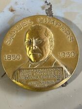 Vintage Samuel Gompers 1850-1950 Medallion picture
