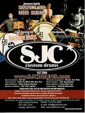 Spencer Smith / Eron Bucciarelli / The Butcher - SJC DRUMS - 2006 Print Ad picture