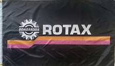 BOMBARDIER ROTAX SNOWMOBILES 3x5ft FLAG BANNER MAN CAVE GARAGE picture