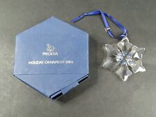 2004 Preciosa Crystal ANNUAL Christmas Holiday Ornament 093599 picture