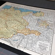 1940's Germany atlas Map Vintage before end of WW2 picture