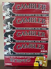 Gambler Regular King Size RYO Cigarette Tubes - 5 Boxes (1000 Tubes) picture