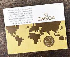 OMEGA Guarantee Certificate Vintage Booklet 1978 Speedmaster 861 MoonWatch GOLD picture