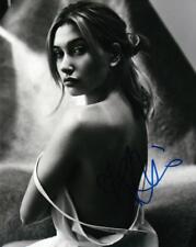 HOT SEXY HAILEY BALDWIN SIGNED 8X10 PHOTO AUTHENTIC AUTOGRAPH COA B picture