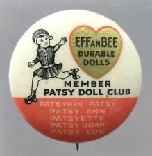 original 1930's EFFANBEE PATSY DOLL CLUB MEMBER 1