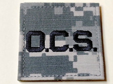 NOS Army O.C.S.  Officer ACU UCP Rank w/Hook Fastner 2