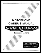 Gulf Stream 2002-2004 Motor Home Owners Operation Manual User Guide Coil Bound picture