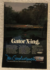 Vintage 1988 Mr. Goodwrench Original Print Advertisement -  Gator X-ing picture