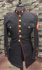 USMC US MARINE CORPS DRESS BLUES JACKET 43 LONG picture