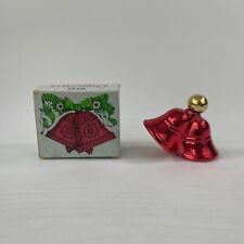 Avon Christmas Bells Topaze Cologne Collectible Empty Bottle With Box picture