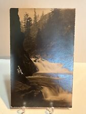 RPPC “Wind River Falls” Vintage Postcard picture