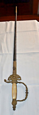 Antique  French Mother of  Pearl Court Sword c1800s- for restoration picture