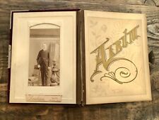 Depew Family Photo Album, Montana, California, Michigan Antique 1800s Genealogy picture