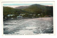 Lake George NY Silver Bay Association Sunrise Mountain Vintage Postcard picture