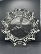 Vintage Sun Shaped Glass Ashtray picture