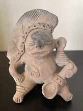 Outstanding Pre-Columbian(?) Mayan Terracotta Figure  - C.600 - 1100AD picture
