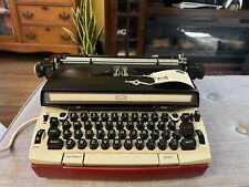 1960’s Sears Medalist Power 12 Typewriter Black & Red WORKS See Video picture
