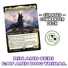 Rin And Seri, Inseparable Custom Deck MTG | Cat And Dog Tribal EDH Deck picture