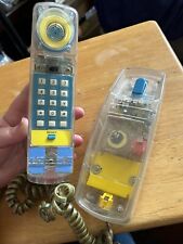 Radio Shack Clear Phone See Thru Corded Telephone Retro 1990s Retro Antique picture