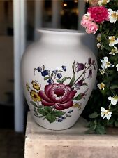 Vintage Spode Fine Bone China Vase with Roses - Made in England 6” picture