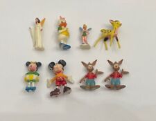 Marx Disneykins Lot Vintage Mini Figures Tinkerbell Br’er Rabbit Mickey Bambi  picture