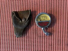 antique Moto Meter Balloon Tire Gauge, With Case picture
