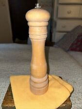 Vintage Banton Vic Firth Pepper Mill Grinder 11” Light Wood Distressed (ALX) picture