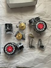 RED HOT CHILI PEPPERS MINIATURE  DOLL MINI REPLICA DRUM KIT MODEL SET picture